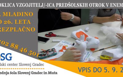 POKLICNI TEČAJ PREDŠOLSKE VZGOJE 2017/2018